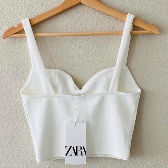 BLOGGER'S FAVE! Zara Corset white - Picture 3 of 7